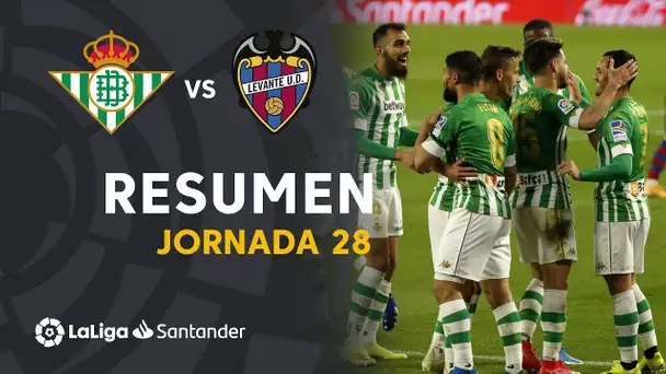 Resumen de Real Betis vs Levante UD (2-0)