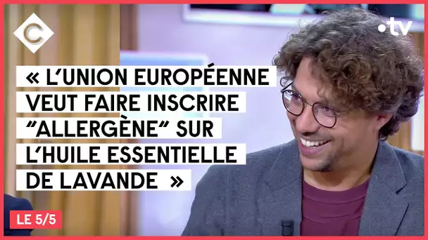 Le 5 sur 5 - La lavande, une fausse bombe, Line Renaud, 007 et du foot - C à vous - 28/09/2021