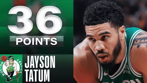 Jayson Tatum Drops 36 Points! Ties Larry Bird For Most 30-PT Games In A Single Season!