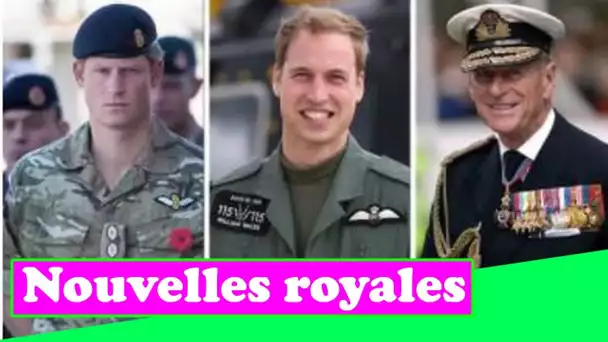 Le service militaire de la famille royale révélé - de la reine au prince Harry