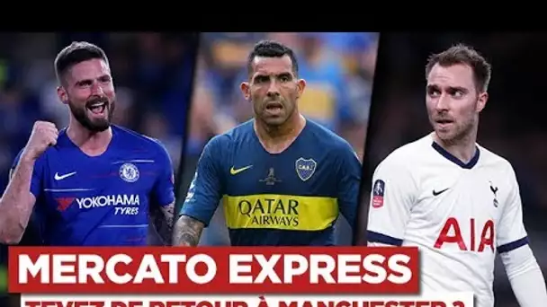 Mercato Express : Tevez de retour à Man U ?