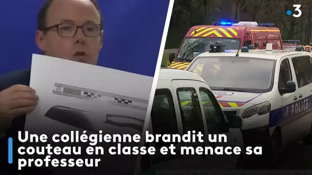 Rennes. Une collégienne bandit un couteau et menace son professeur