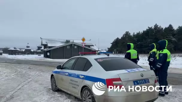 ⚡️  La route menant au site de l'accident de l'Il-76 dans la région de Belgorod est bloquée.