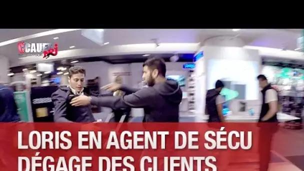 Loris en agent de sécu dégage des clients - C’Cauet sur NRJ