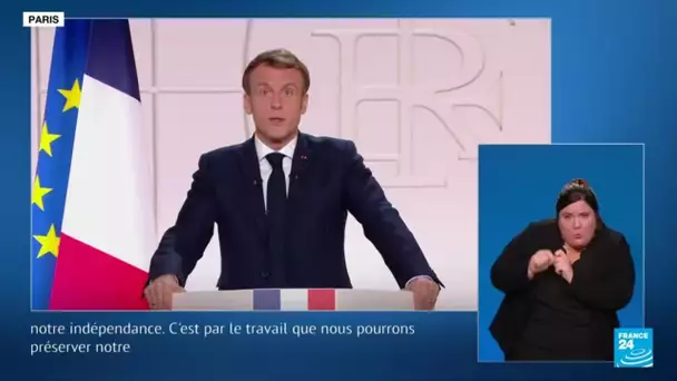 Annonces de Macron : une loi de sécurité intérieure présentée au premier trimestre 2022