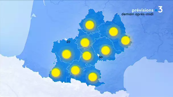Les prévisions de Météo France de ce vendredi : pas un nuages et un mercure fort clément