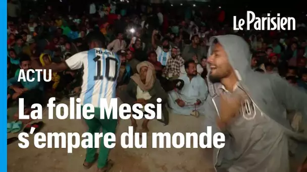 Argentine-Croatie: des fans de Messi célèbrent le joueur argentin partout dans le monde