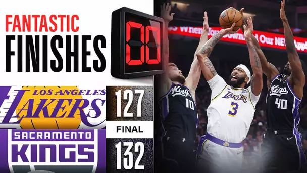 Final 4:09 WILD ENDING Lakers vs Kings | October 29, 2023