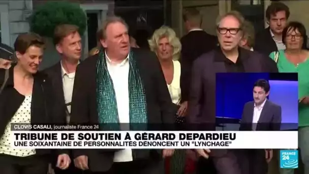 Tribune de soutien à Gérard Depardieu: De quoi s'agit-il ? • FRANCE 24