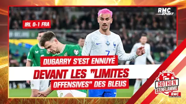 Irlande 0-1 France : Dugarry s'est ennuyé devant le match et les "limites offensives" des Bleus