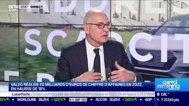 L'inflation a "coûté un point de marge" à Valeo en 2022