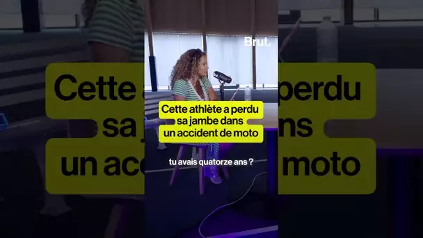 Ksénia Chasteau raconte l'accident lors duquel elle a perdu sa jambe #paris2024 #paralympics