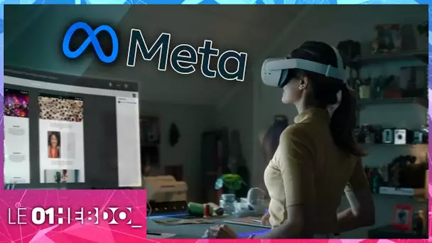 01Hebdo #353 : Meta imagine le futur PC dans un casque VR