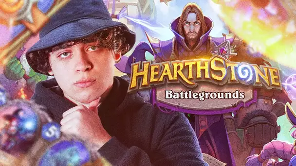 ON CONTINUE LA DÉCOUVERTE DU MODE BATTLEGROUND D'HEARTHSTONE AVEC BIBI & GHALI