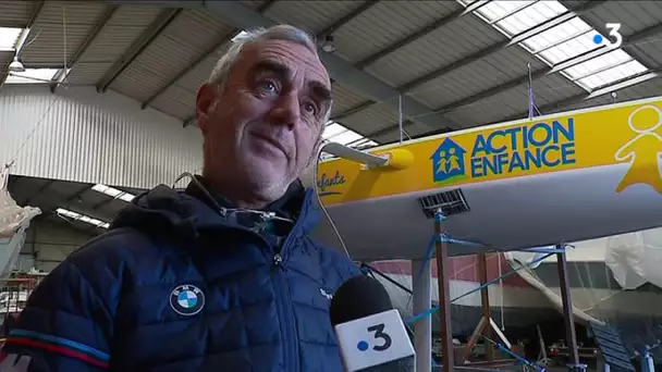 Figaro saison 2019 : Loïck Peyron voit la vie en jaune