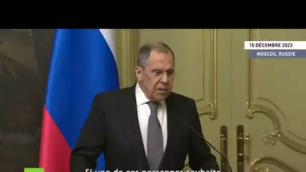 Lavrov sur les tentatives de négociation avec les pays occidentaux
