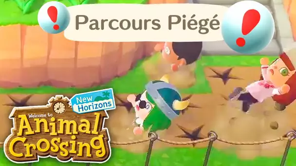 Le Parcours Piégé ! | Journée Portes-Ouvertes | Animal Crossing : New Horizons