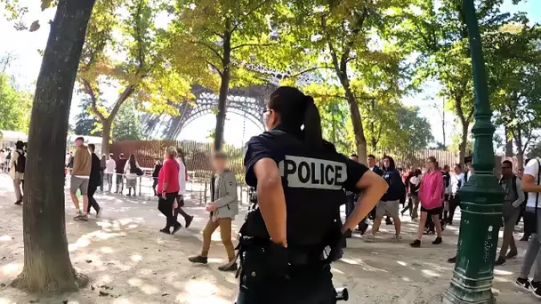 La Tour Eiffel, un sombre accueil aux touristes