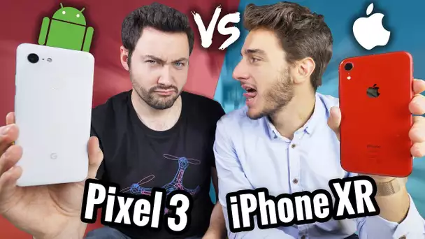 Apple iPhone XR VS Google Pixel 3 : LE BIG FIGHT !