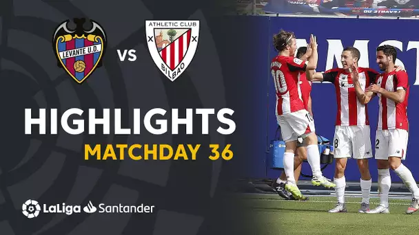 Highlights Levante UD vs Athletic Club (1-2)