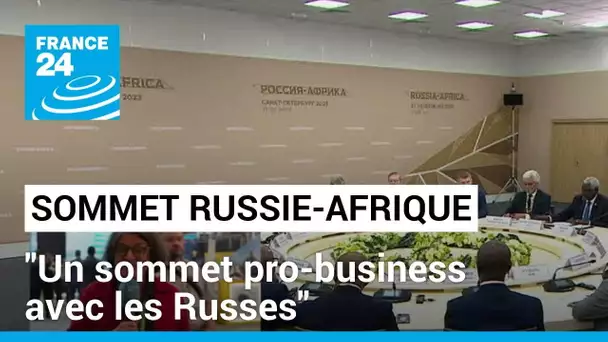 Poutine promet des céréales gratuites à six pays au sommet Russie-Afrique • FRANCE 24