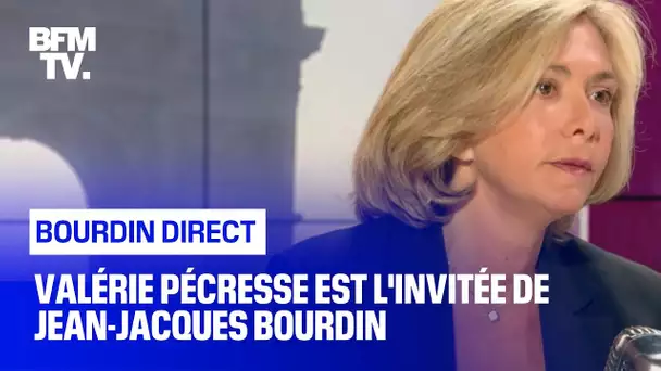 Valérie Pécresse face à Jean-Jacques Bourdin en direct