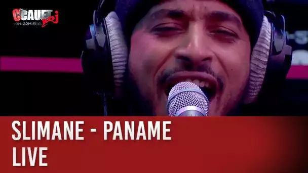 Slimane - Paname - Live - C’Cauet sur NRJ