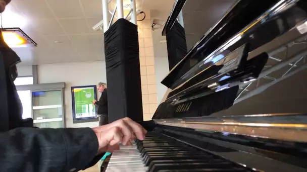 Una mattina Ludovico Einaudi piano gare Reims
