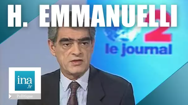 Henri Emmanuelli "Il faut arrêter le financement de la politique par les entreprises" | Archive INA