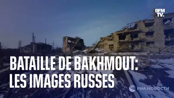 Bataille de Bakhmout: les images russes