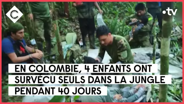 Colombie : l’extraordinaire récit des enfants rescapés - La Story - C à Vous - 12/06/2023