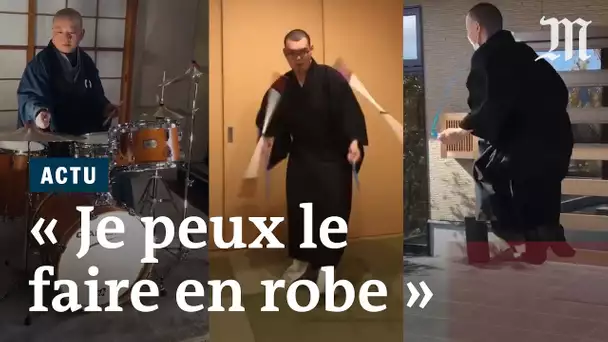 « Je peux le faire en robe » : des moines japonais protestent contre une amende