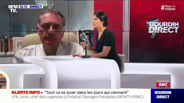 Dr Juvin: "Le point clé c'est le nombre de ventilateurs (...) C'est parfois un peu le système D"