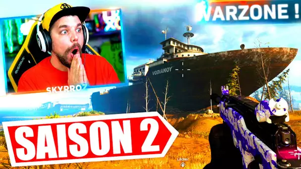 LE BATEAU aux ZOMBIES sur WARZONE et NEW GOULAG ?! (Call of Duty Saison 2)