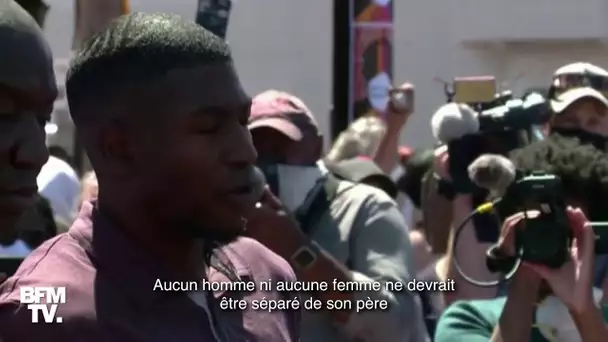 Le fils de George Floyd rend hommage à son père, mort asphyxié lors d’une interpellation le 25 juin