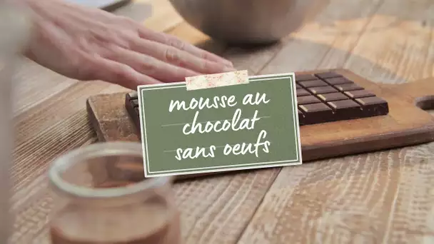 Comment faire une mousse au chocolat sans œuf ?