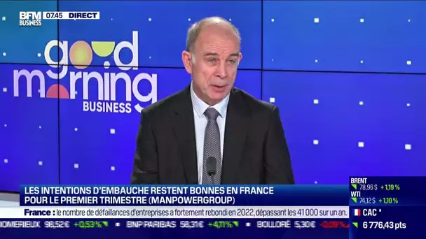 Alain Roumilhac (ManpowerGroup France) : Crise énergétique, l'emploi tient toujours en France