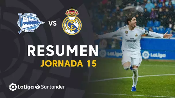 Resumen de Deportivo Alavés vs Real Madrid (1-2)