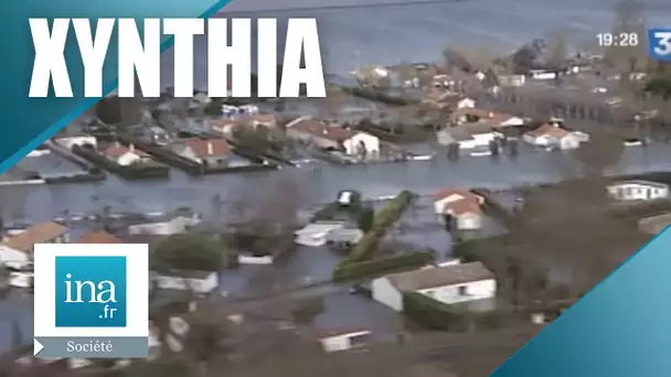 Tempête Xynthia : vues aériennes zones inondées - Archive INA