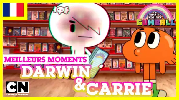 Le Monde Incroyable de Gumball 🇫🇷 | Les meilleurs moments de Darwin et Carrie #1