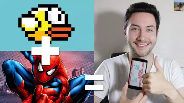 Flappy Bird + Spider-man = Mon jeu du moment pour cet été