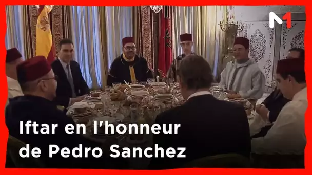 Le Roi Mohammed VI offre un iftar en l´honneur de Pedro sanchez, président du gouvernement espagnol