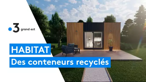 Epernay : conteneurs maritimes, transformés en habitat