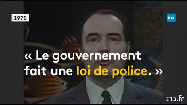 La loi anti-casseurs… déjà-vu en 1970 ! | Franceinfo INA