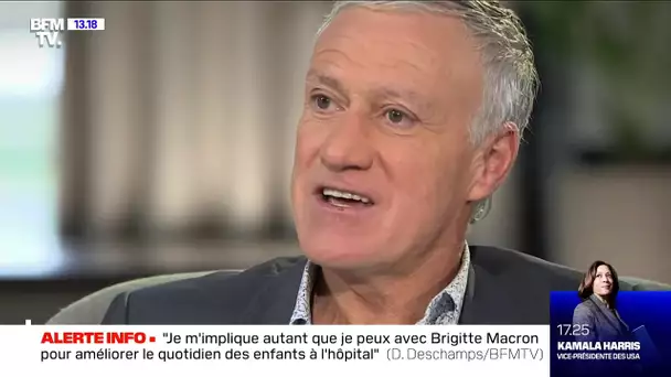 Didier Deschamps était l'invité d'Apolline de Malherbe