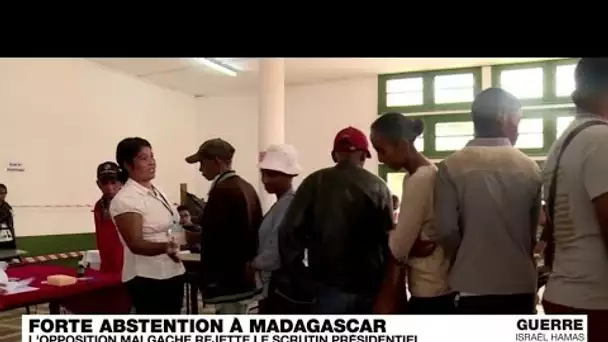 Forte abstention pour le premier tour de la présidentielle à Madagascar • FRANCE 24