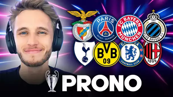 🏆 1/8 DE LDC – MES PRONOS !!!