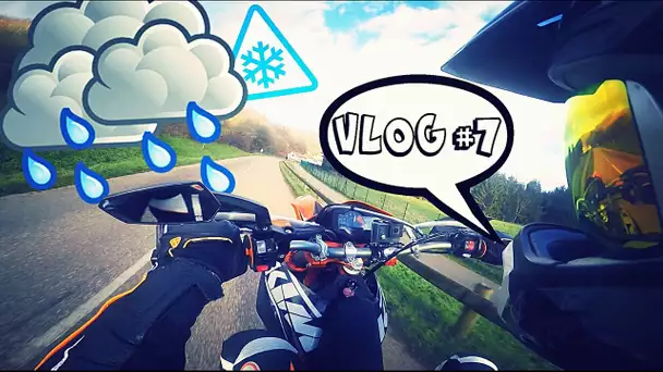 VLOG #7 : Rouler sous la Pluie & dans le Froid à Moto !