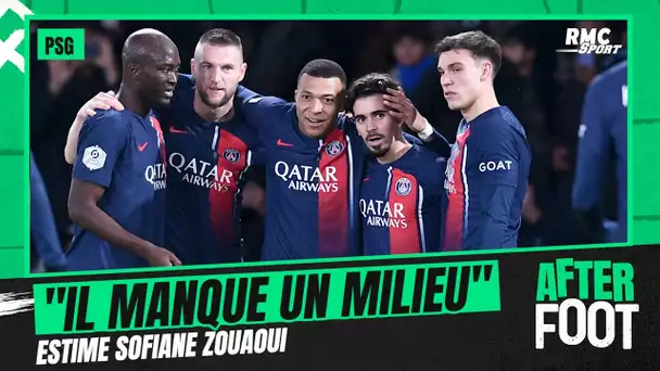 PSG : "Il manque un profil au milieu de terrain", estime Zouaoui