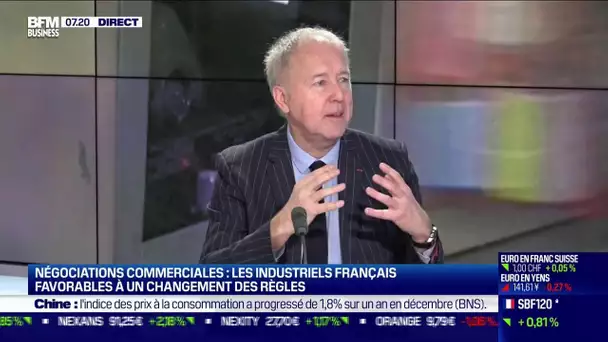 Négociations commerciales: les industriels français favorables à un changement des règles